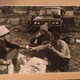 Alexander Petrovych (right) taking a picnic break during a mushroom picking trip.